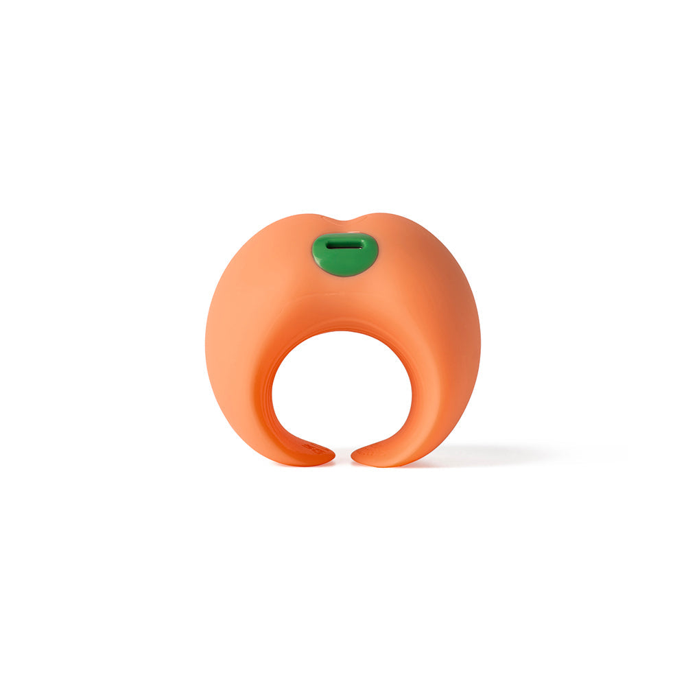 EMOJIBATOR - PEACH VIBRATING STROKER
