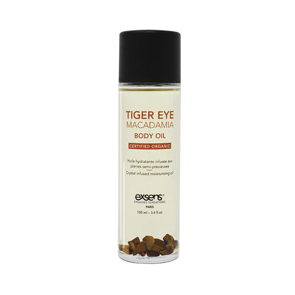 EXSENS - BODY OIL TIGER EYE MACADAMIA 3.4 OZ.
