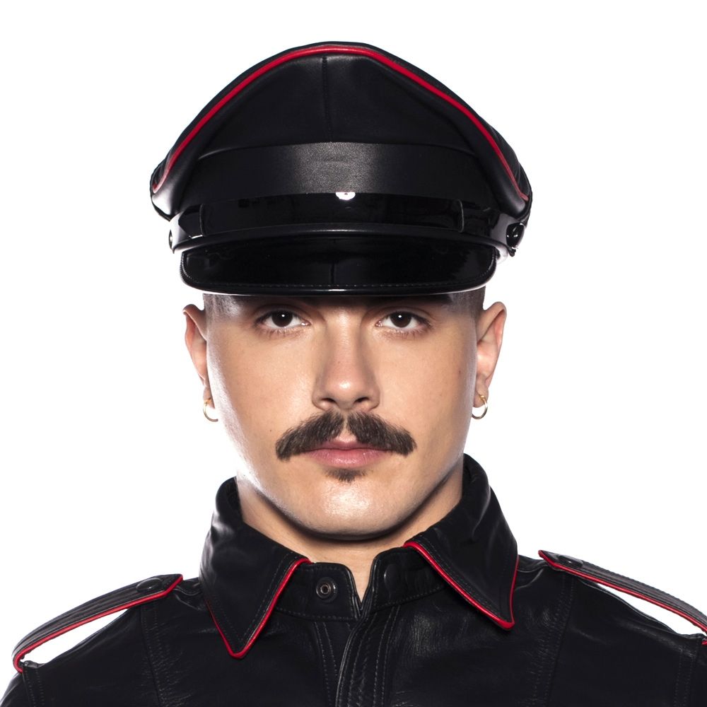 PROWLER RED - GORRA MILITAR NEGRA/ROJA 57 CM (M)