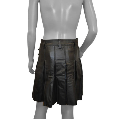 PROWLER RED LEATHER KILT SIZE 30-32