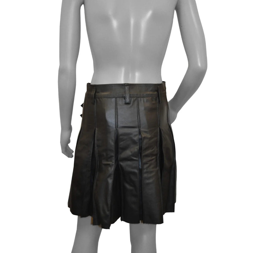 PROWLER RED LEATHER KILT SIZE 32-34