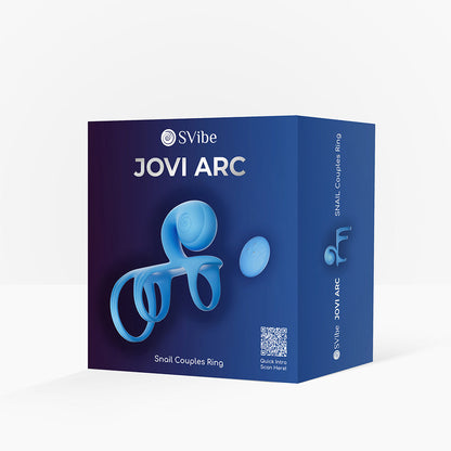 SVIBE - SNAIL JOVI ARC COUPLES RING BLUE HAZE
