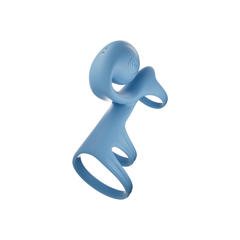 SVIBE - SNAIL JOVI ARC COUPLES RING BLUE HAZE