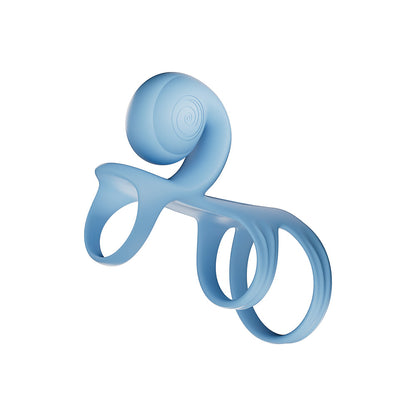 SVIBE - SNAIL JOVI ARC COUPLES RING BLUE HAZE