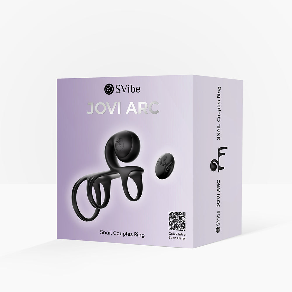 SNAIL JOVI ARC COUPLES RING NOIR HAZE