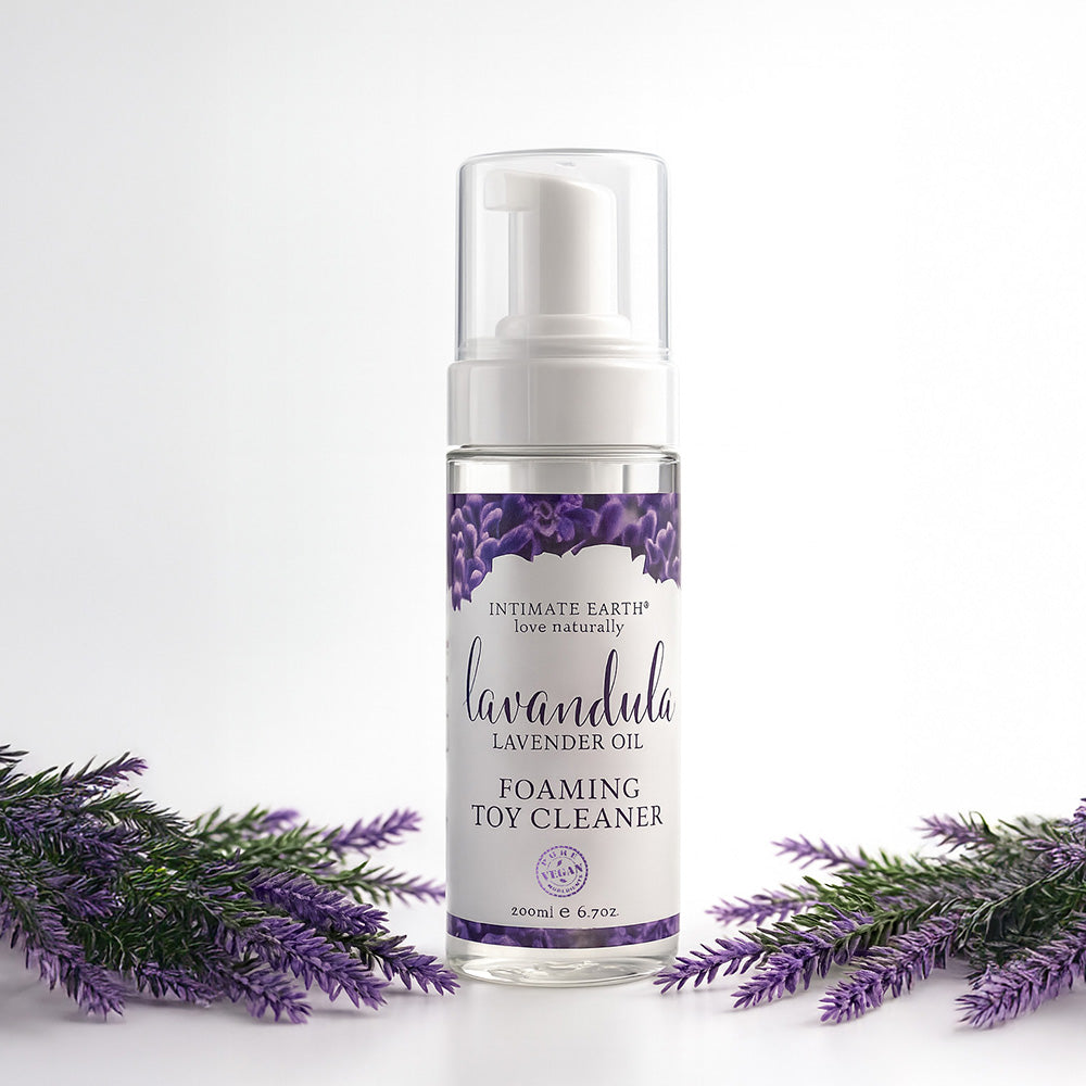 INTIMATE EARTH - LAVANDULA FOAMING TOY CLEANER 6.7 OZ.