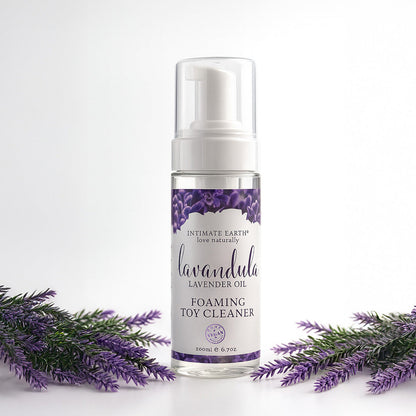 INTIMATE EARTH - LAVANDULA FOAMING TOY CLEANER 6.7 OZ.