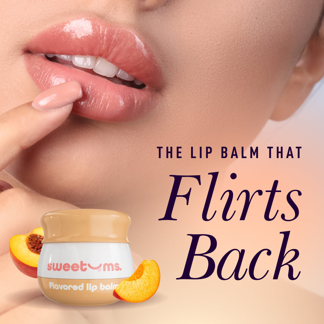 SWEETUMS - FLAVORED LIP BALM PEACH