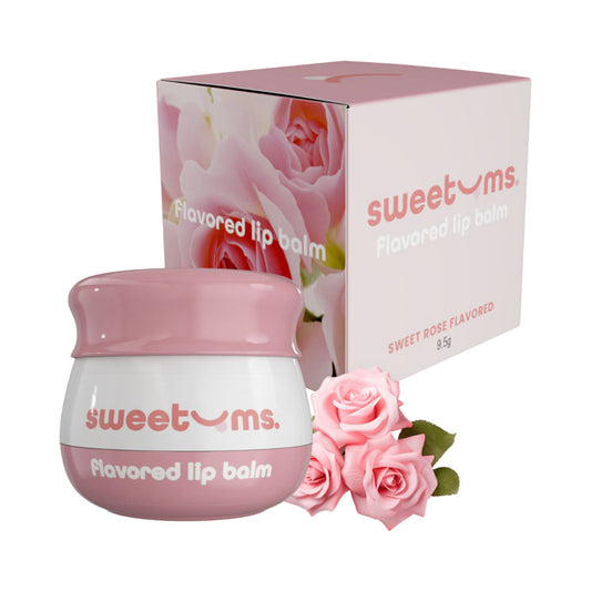 SWEETUMS - SWEET ROSE FLAVORED LIP BALM