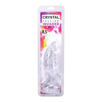 DOC JOHNSON - CRYSTAL JELLIES INVADER 8.5 IN. DILDO