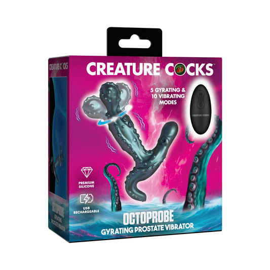 XR BRANDS - CREATURE COCKS OCTOPROBE GYRATING PROSTATE VIBRATOR