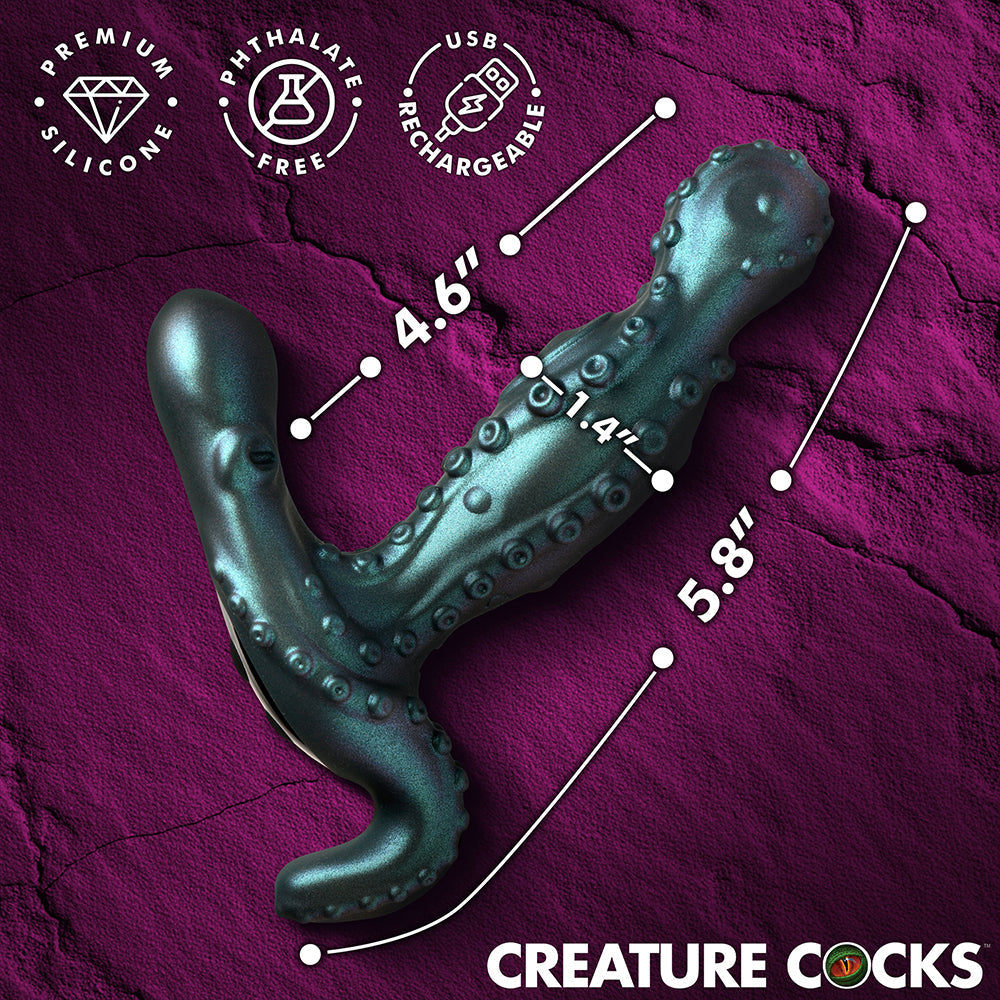 XR BRANDS - CREATURE COCKS OCTOPROBE GYRATING PROSTATE VIBRATOR