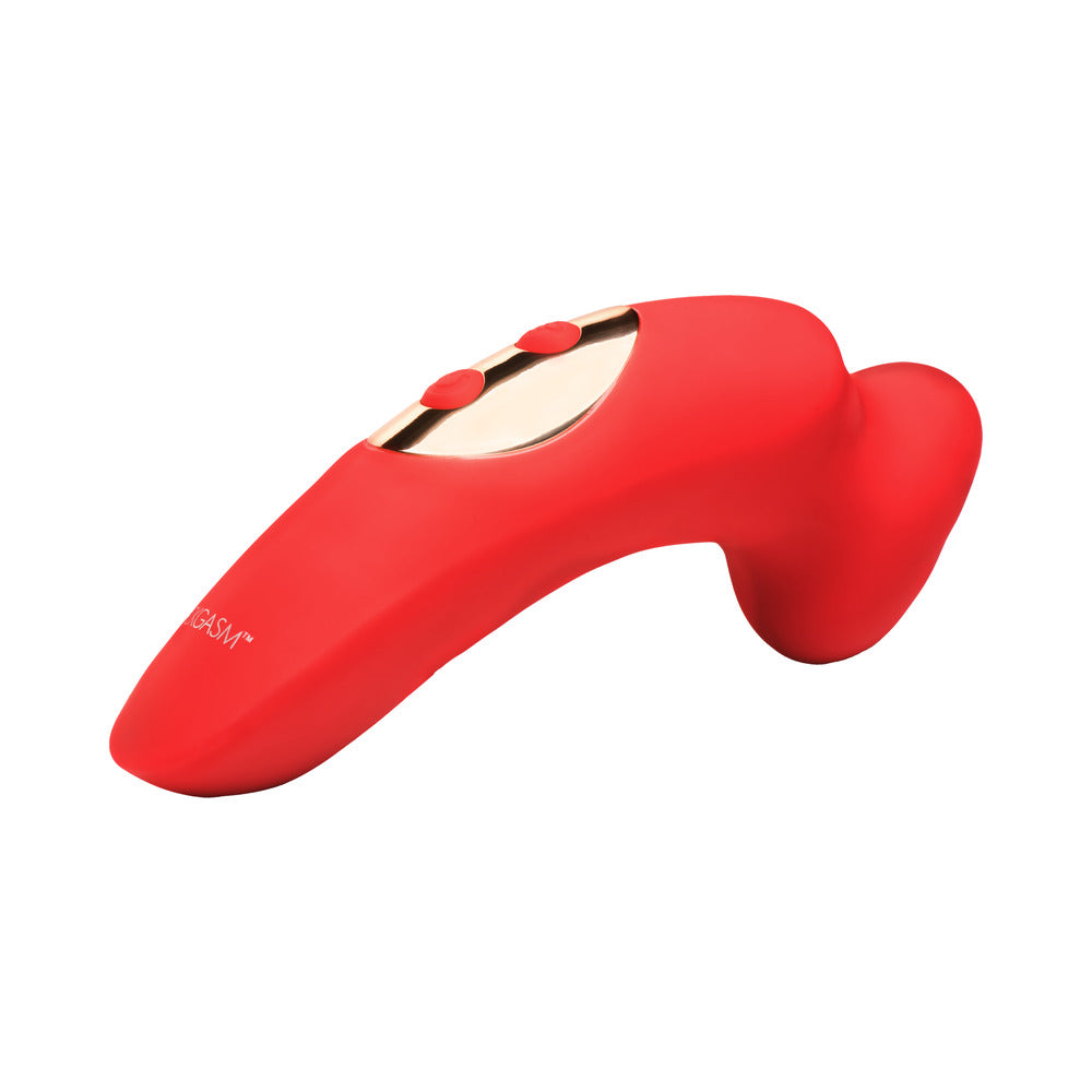 XR BRANDS - LICKGASM PLUMP KISS SUCKING & VIBRATING CLITORAL STIMULATOR