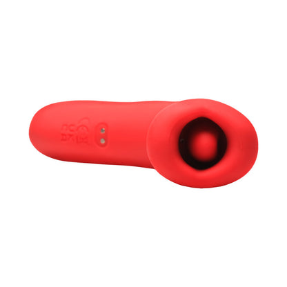 XR BRANDS - LICKGASM PLUMP KISS SUCKING & VIBRATING CLITORAL STIMULATOR