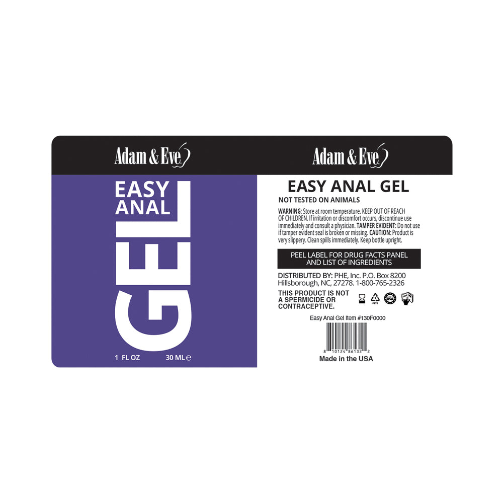 ADAM & EVE - EASY ANAL GEL