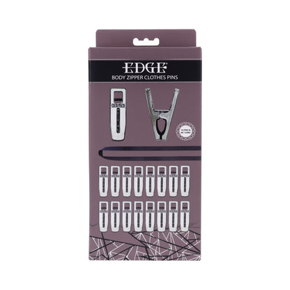 EDGE BODY ZIPPER CLOTHES PINS