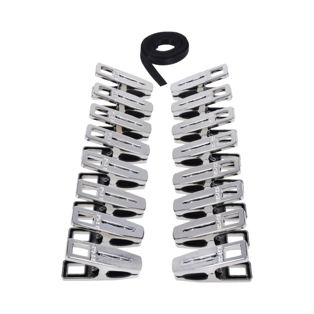 SPORTSHEETS - PINZAS PARA ROPA CON CIERRE EDGE BODY