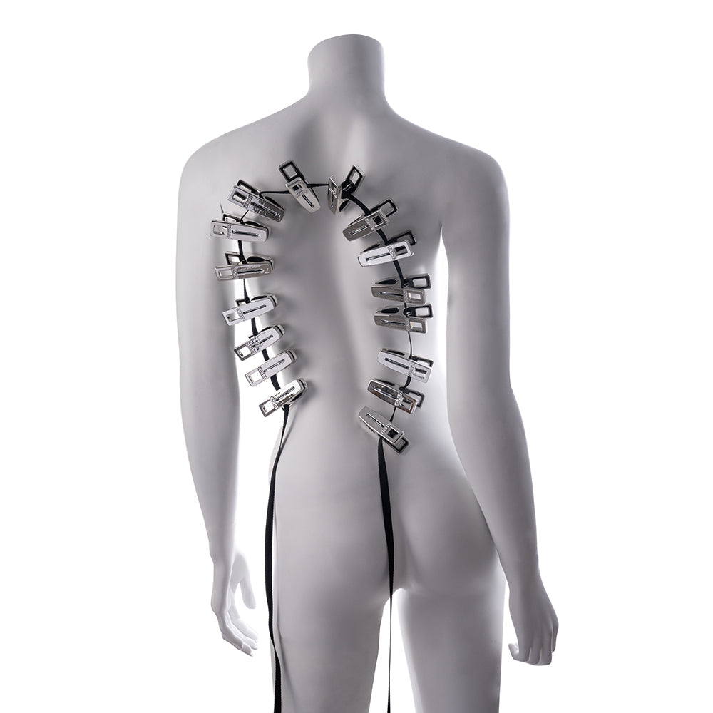 SPORTSHEETS - PINZAS PARA ROPA CON CIERRE EDGE BODY