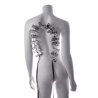 SPORTSHEETS - PINZAS PARA ROPA CON CIERRE EDGE BODY