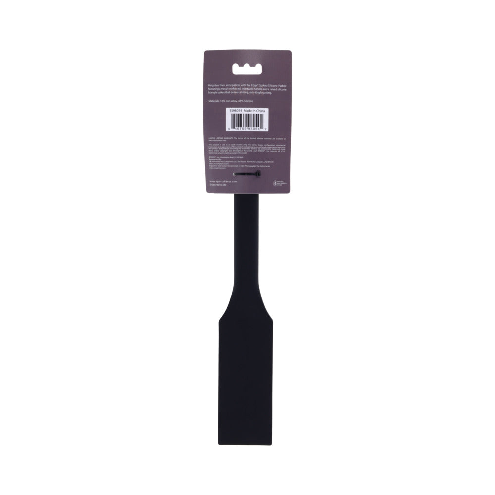 SPORTSHEETS - EDGE SPIKED SILICONE PADDLE