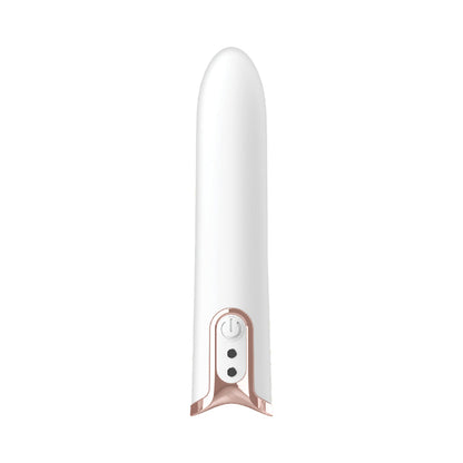 NASSTOYS - GOLD GLAM BULLET VIBE WHITE