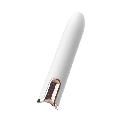 NASSTOYS - GOLD GLAM BULLET VIBE WHITE