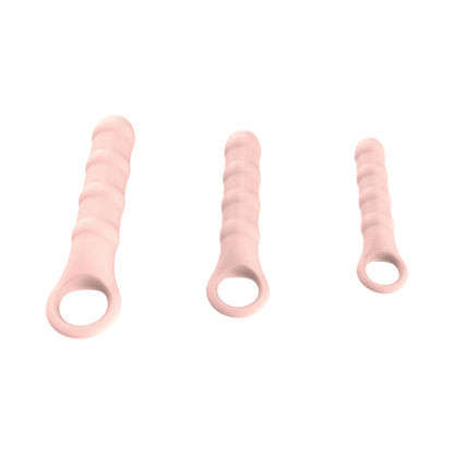 NASSTOYS - ASS-SATION ANAL WAND TRAINING KIT BEIGE