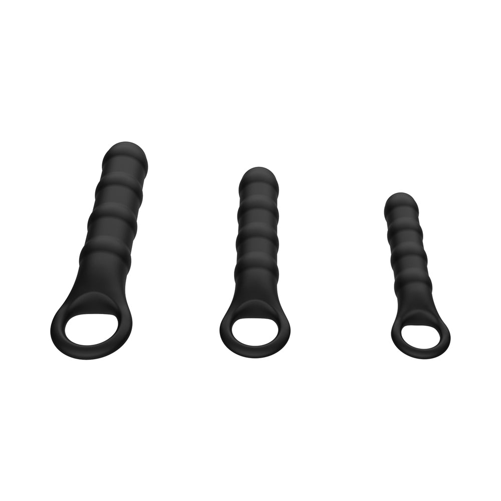 NASSTOYS - ASS-SATION ANAL WAND TRAINING KIT BLACK