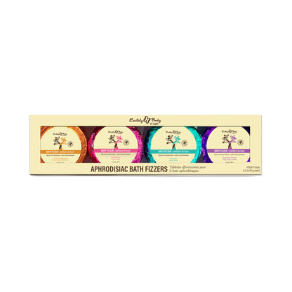 EARTHLY BODY - AT NIGHT BATH FIZZER APHRODISIAC COLLECTION SET