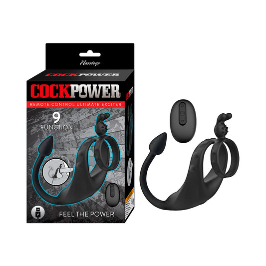 NASSTOYS - COCKPOWER REMOTE CONTROL ULTIMATE EXCITER BLACK