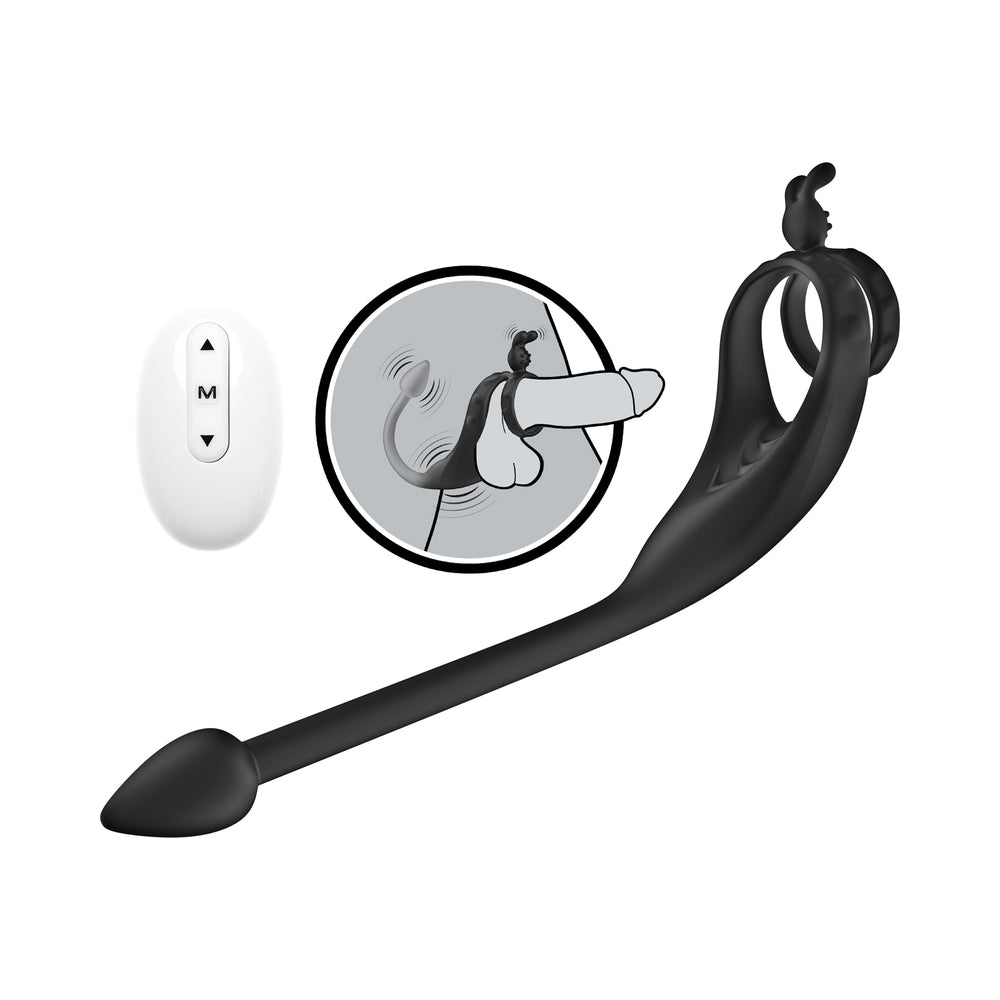NASSTOYS - COCKPOWER CONTROL REMOTO EXCITADOR DEFINITIVO NEGRO