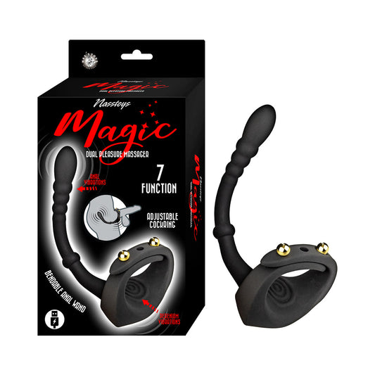 NASSTOYS - MAGIC DUAL PLEASURE MASSAGER BLACK