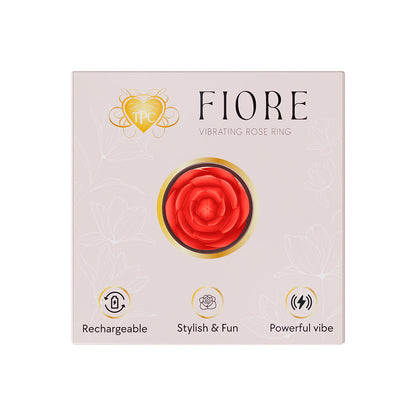 SAVAGE ME - THE PLEASURE COMPANY FIORE ROSE RING VIBRATOR