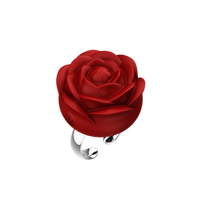 SAVAGE ME - THE PLEASURE COMPANY FIORE ROSE RING VIBRATOR