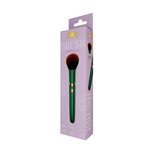 SAVAGE ME - THE PLEASURE COMPANY BRUSH VIBRATING BULLET GREEN