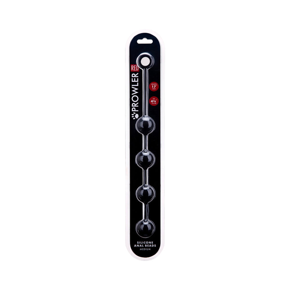 PROWLER RED - MEDIUM SILICONE ANAL BEADS