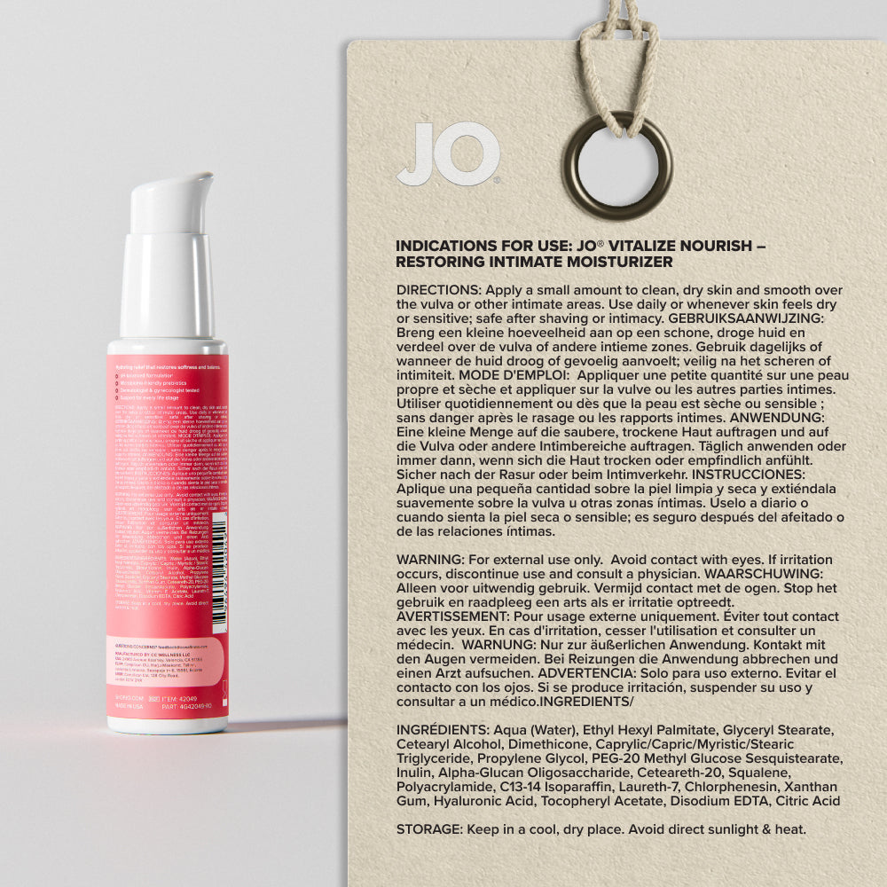 SYSTEM JO - JO NOURISH INTIMATE MOISTURIZER 2 OZ.