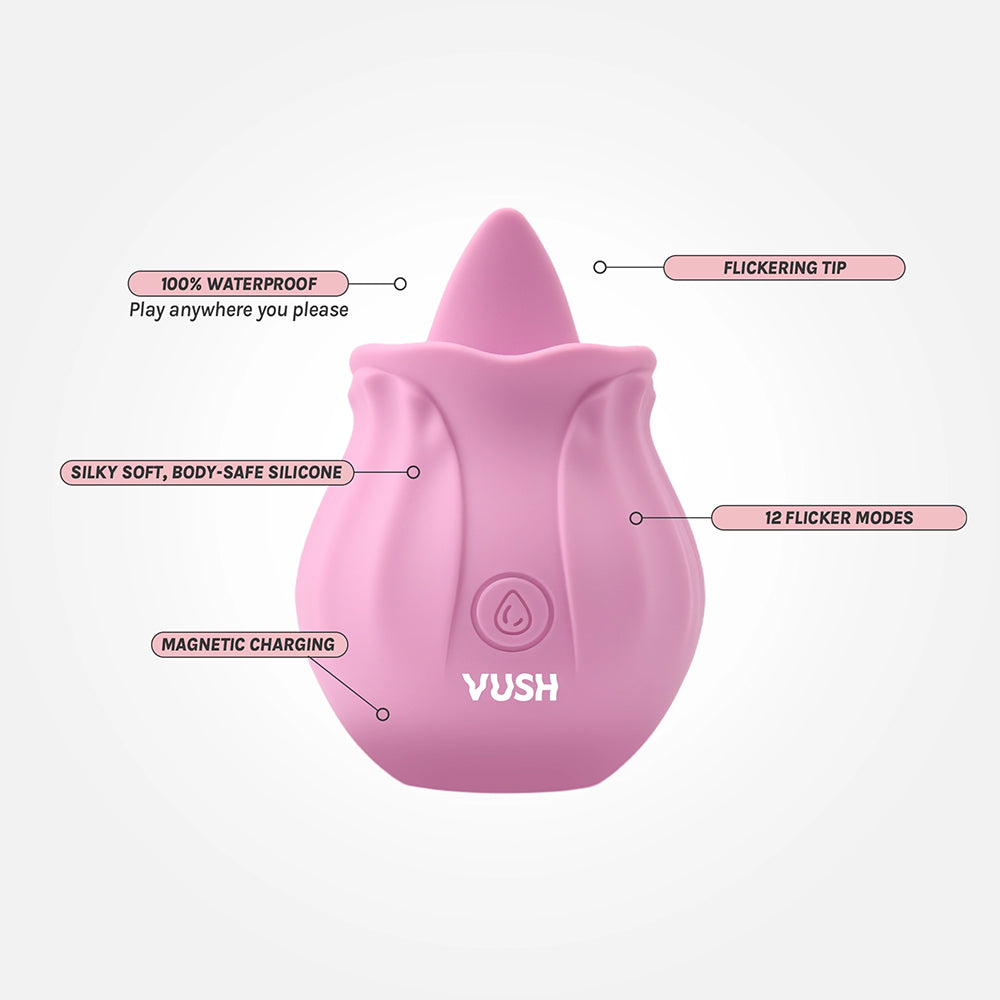 VUSH - ESSENTIALS FLICKING VIBRATOR
