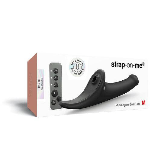 LOVELY PLANET - STRAP ON ME MULTI ORGASM DILDO MEDIUM