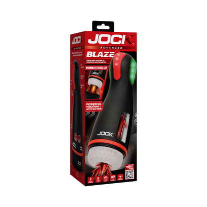 CURVE NOVELTIES - JOCK ADVANCED BLAZE VIBRATING, SUCKING, & WARMING MASTURBATOR