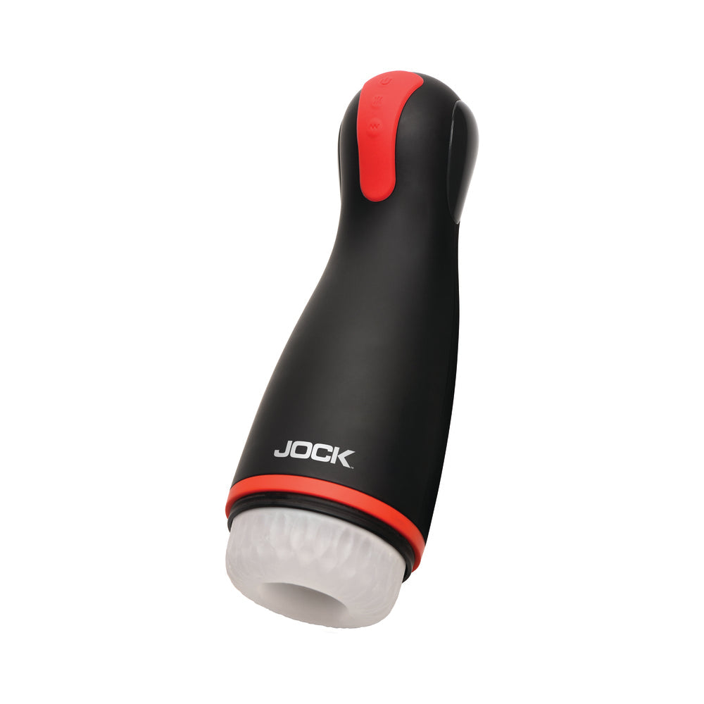 CURVE NOVELTIES - JOCK ADVANCED BLAZE VIBRATING, SUCKING, & WARMING MASTURBATOR