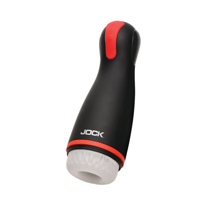 CURVE NOVELTIES - JOCK ADVANCED BLAZE VIBRATING, SUCKING, & WARMING MASTURBATOR