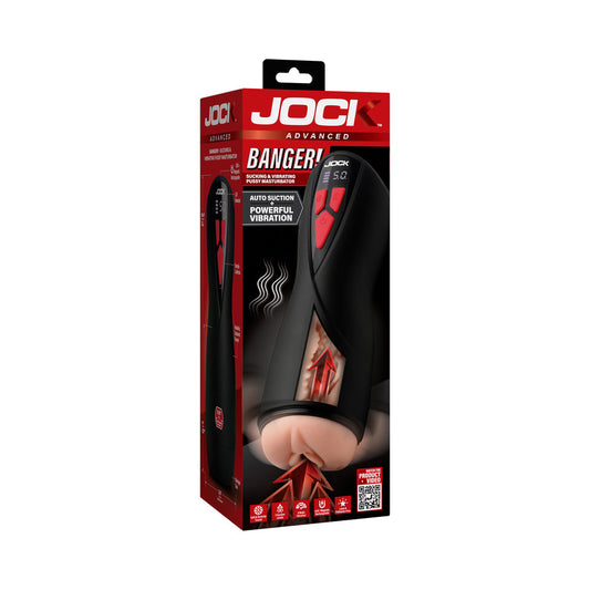 CURVE NOVELTIES - JOCK ADVANCED BANGER SUCKING & VIBRATING PUSSY MASTURBATOR