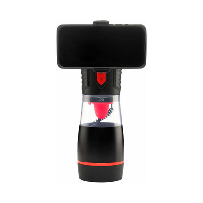 CURVE NOVEDADES - MASTURBADOR AVANZADO CHUPADOR, LAMEDOR Y VIBRADOR CON DISEÑO JOCK