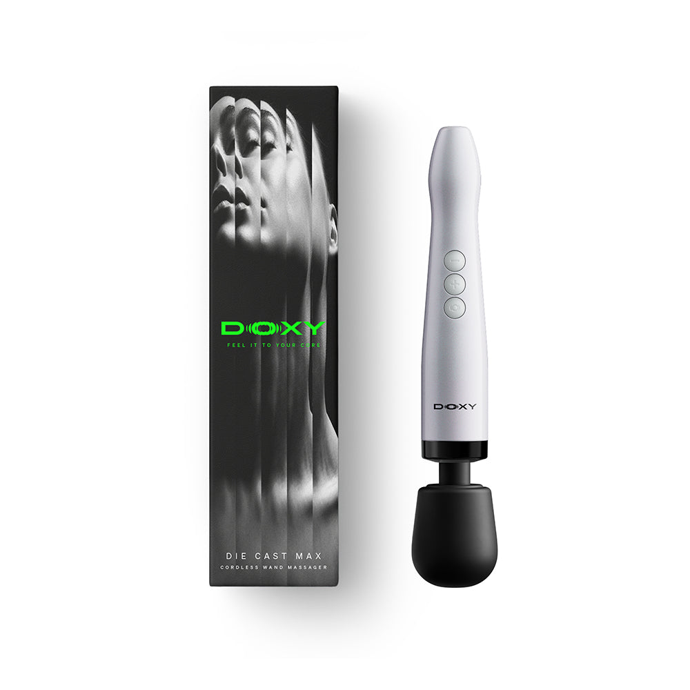 DOXY - DIE CAST MAX CORDLESS WAND WHITE