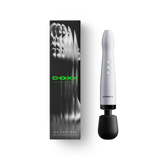 DOXY - DIE CAST MAX CORDLESS WAND WHITE