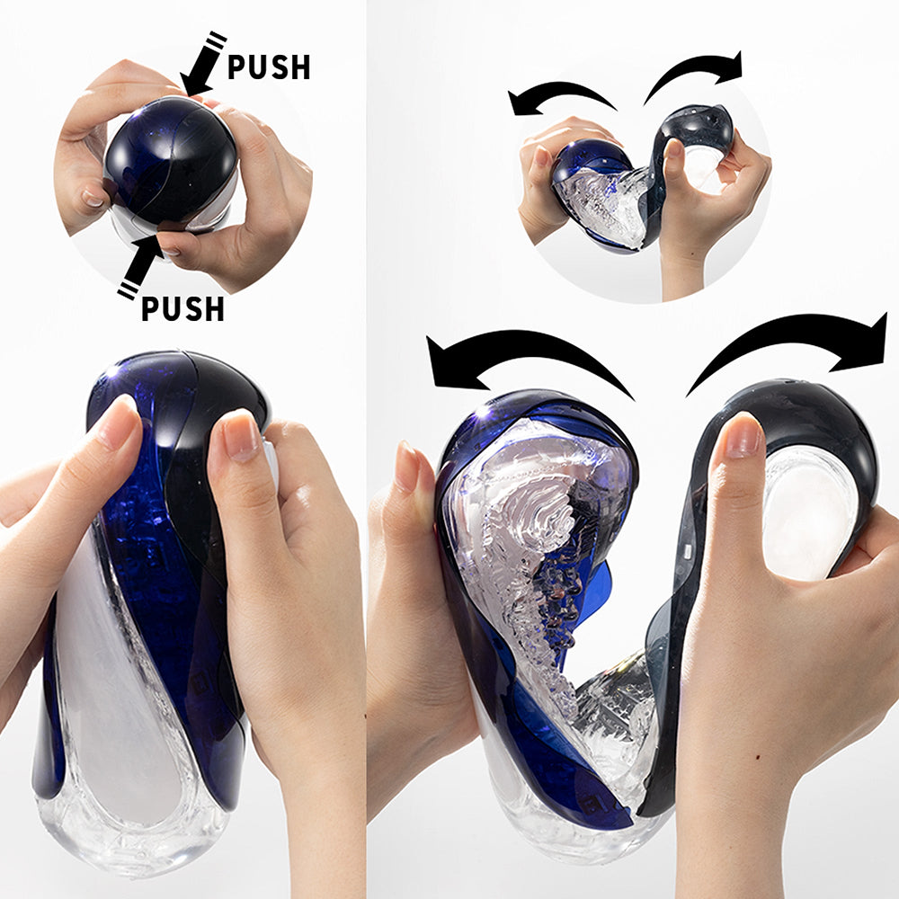 TENGA - FLIP 360 MIDNIGHT PURPLE