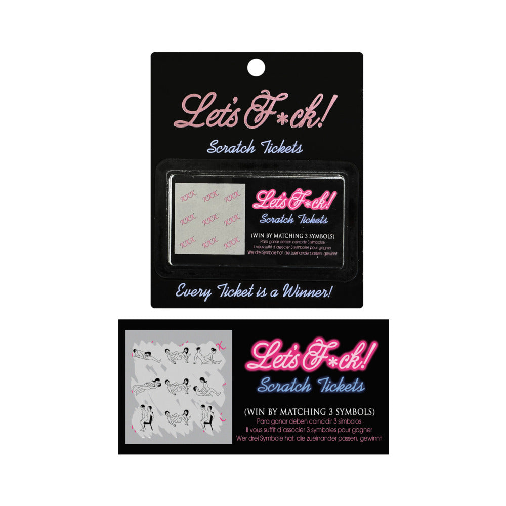 KHEPER GAMES - LET''S F*CK SCRATCH TICKETS 8/PK
