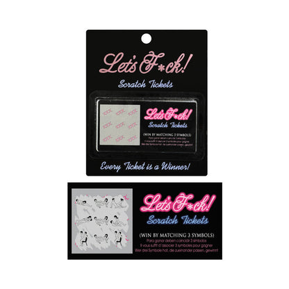 KHEPER GAMES - LET''S F*CK SCRATCH TICKETS 8/PK