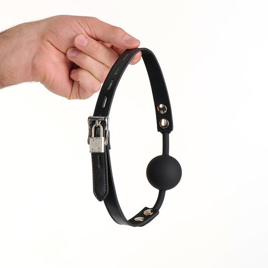 ME YOU US - SILICONE LOCKING BALL GAG